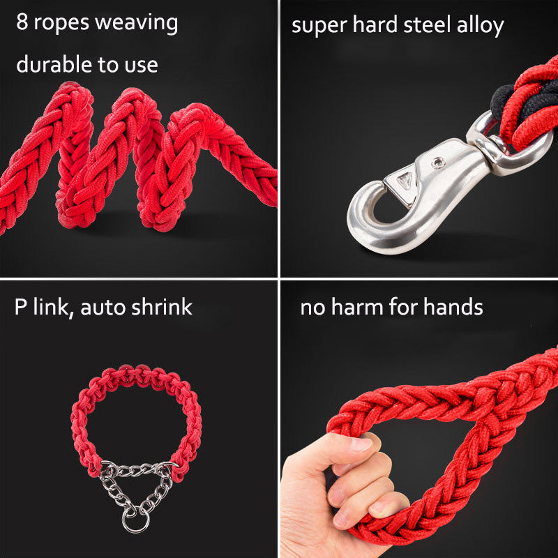 Heavy Duty Pet Nylon Braided Training Walking Leash