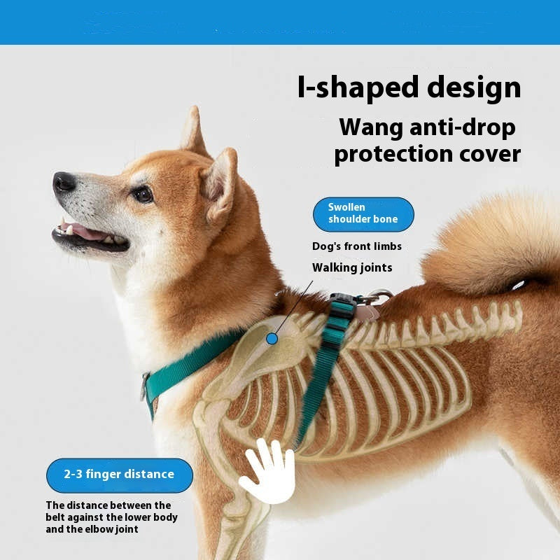 Pet Rope Leash Chest Strap Explosion Proof Walking Harness