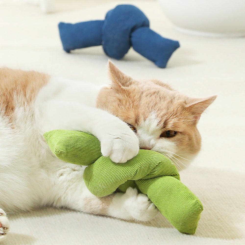 Natural Cotton Knot Tug Rope Interactive Pet Chew Toy