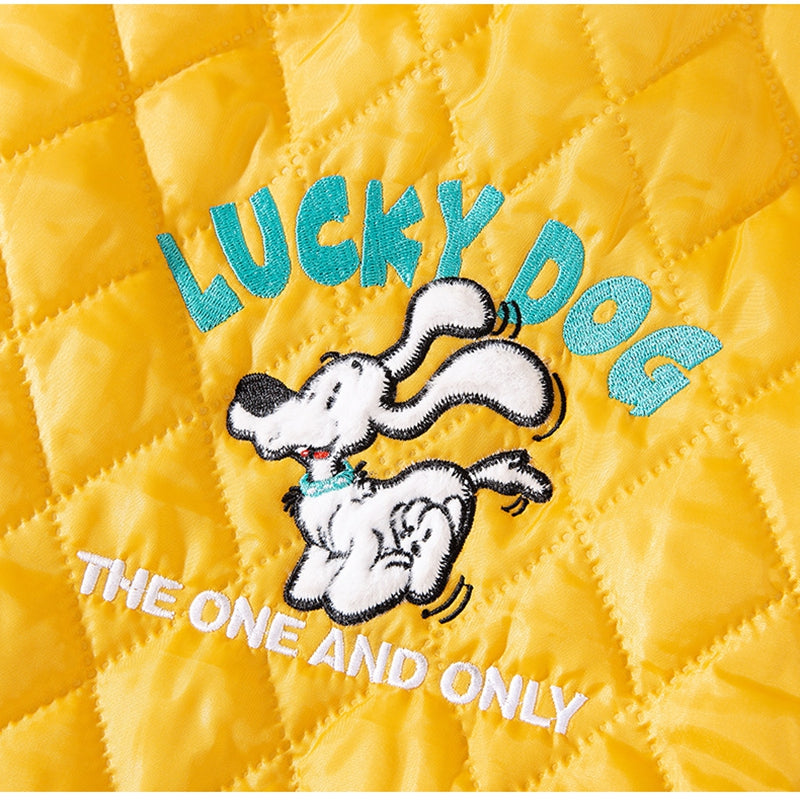 Autumn Winter Quilted Cotton Pet Jacket Warm Vest Clothing