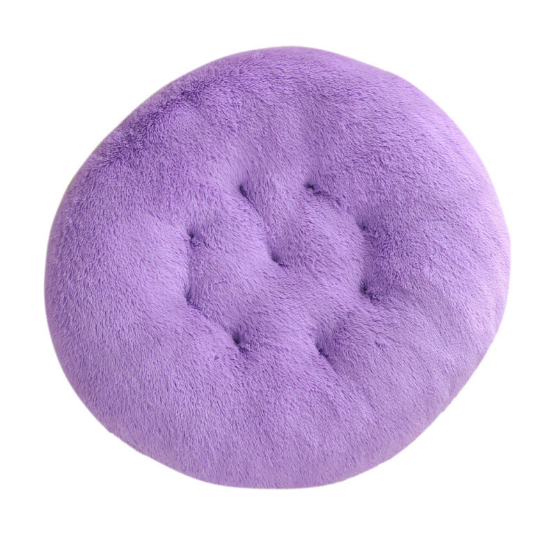 Plush Round Warm Pet Sleeping Mat Bed House Pad