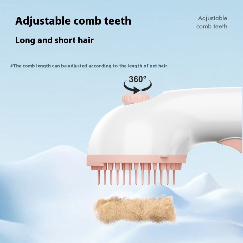 3 In 1 Pet Steam Cleaning Grooming Hair Removal Brush
