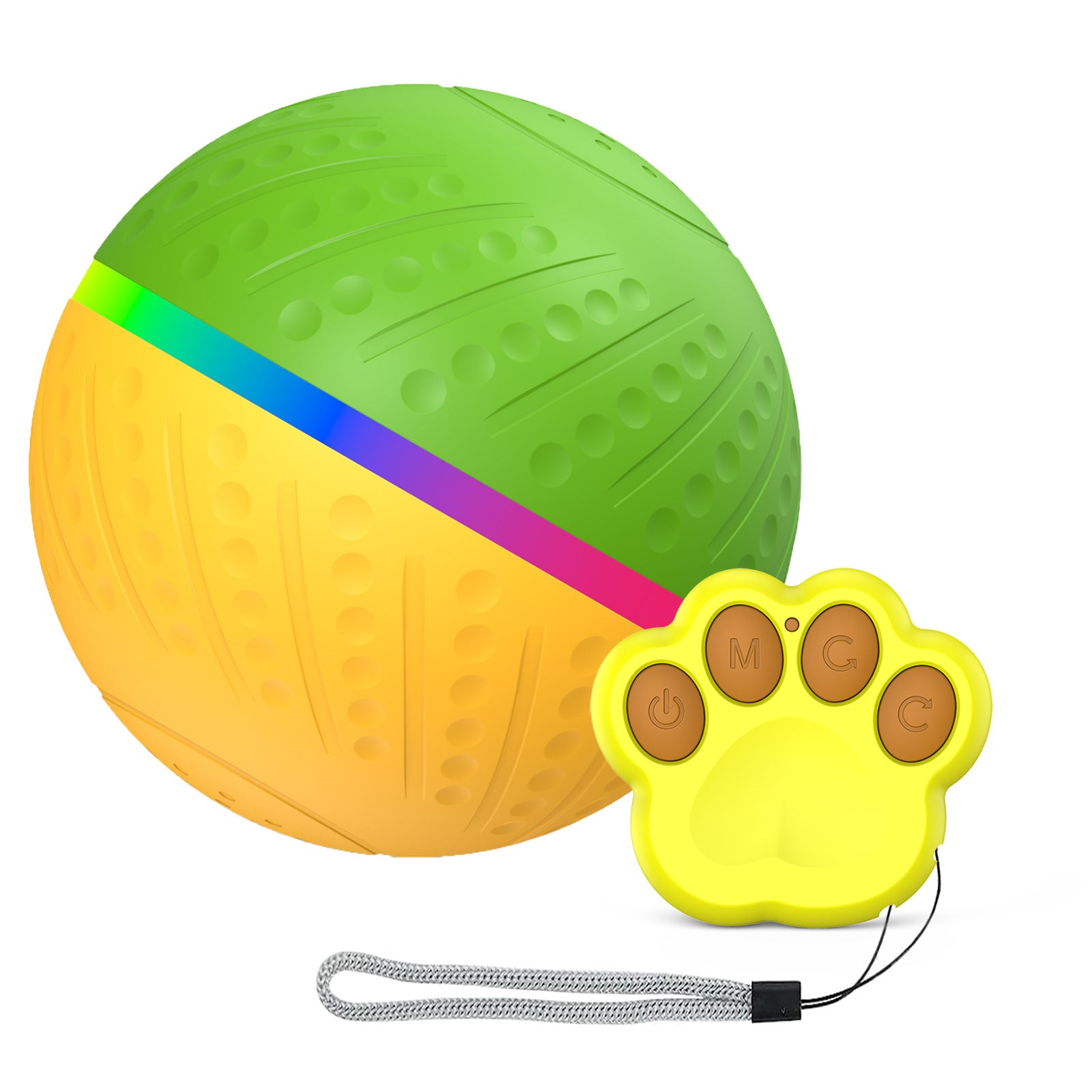 Remote Control Bite-Resistant Interactive Smart Ball Pet Toy