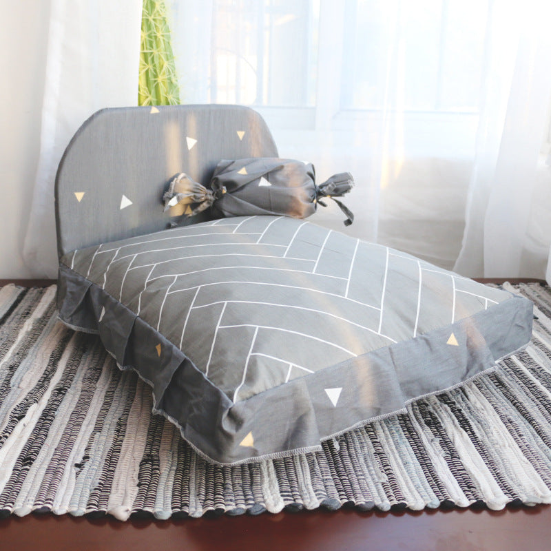 Small Pet Bed Soft Cozy Sleeping Mat