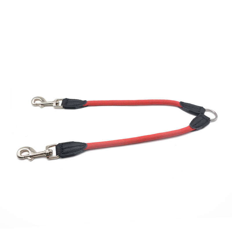Double Head Nylon Reflective Pet Leash Lead Rope