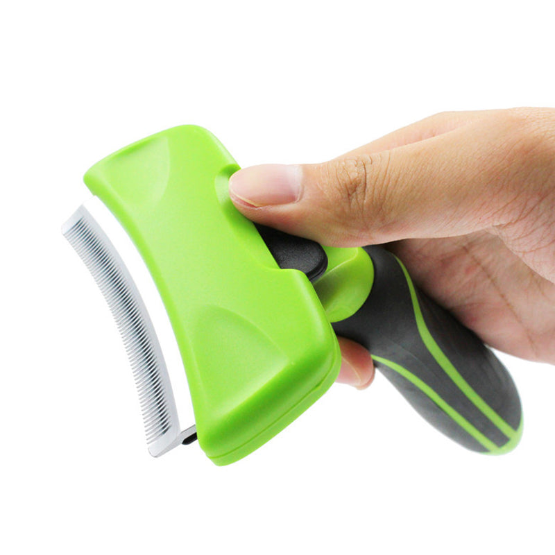 Pet Deshedding Grooming Hair Remover Rake Comb Tool