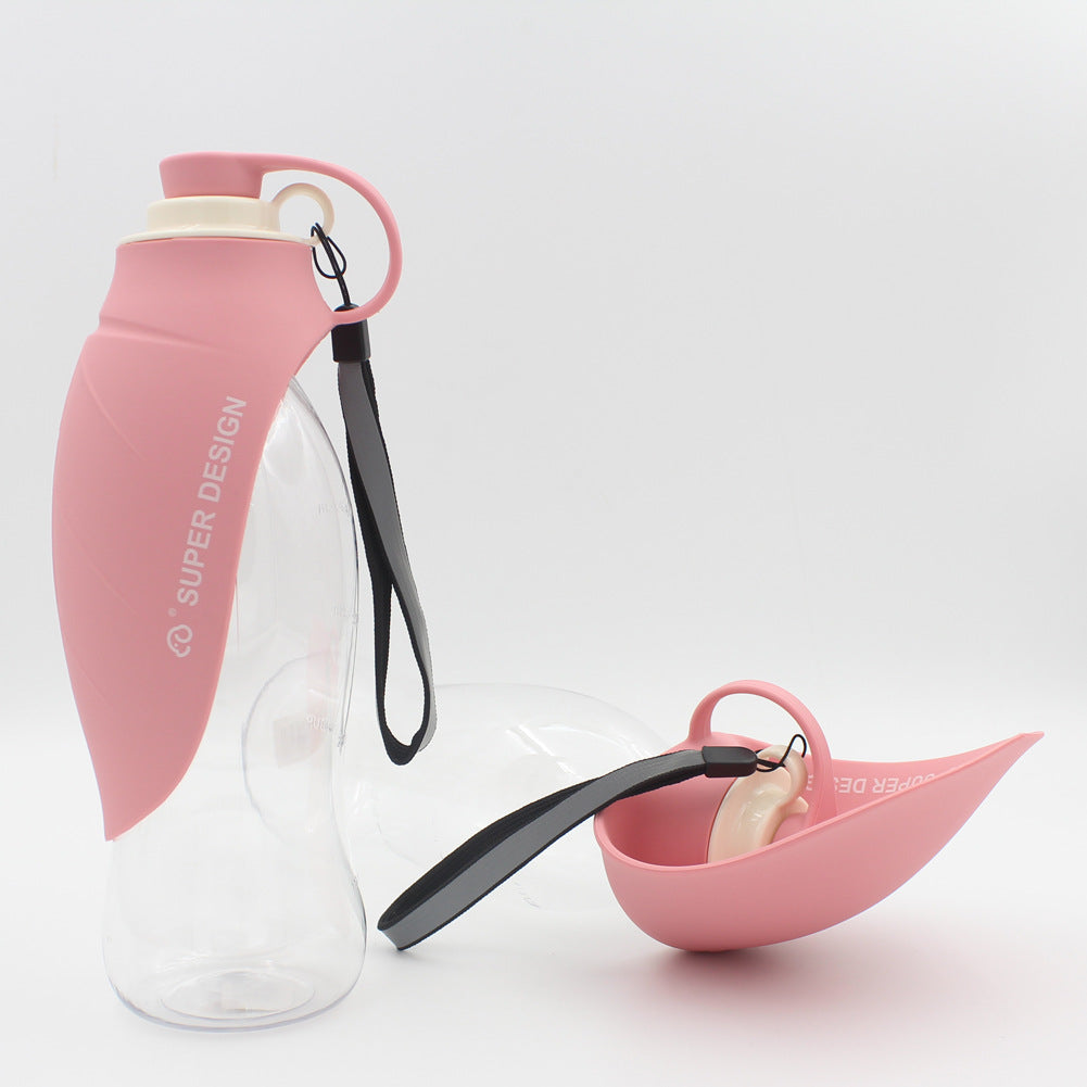Portable Leak Proof Pet Water Dispenser Bowl Bottle