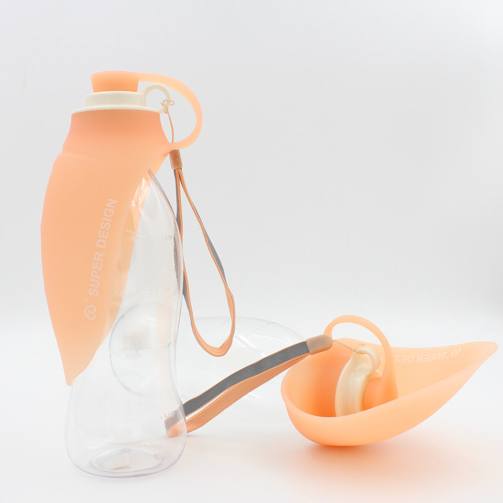 Portable Leak Proof Pet Water Dispenser Bowl Bottle