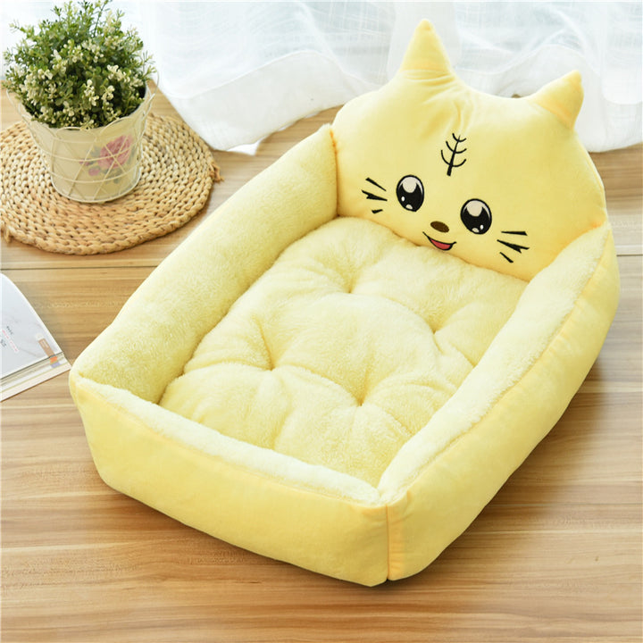 Large Warm Cozy Pet Sleeping Nest Soft Fleece Bed