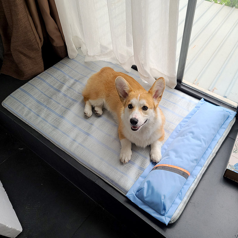 Pet Sleeping Mat Summer Anti-Bite Non-Stick Ice Mattress