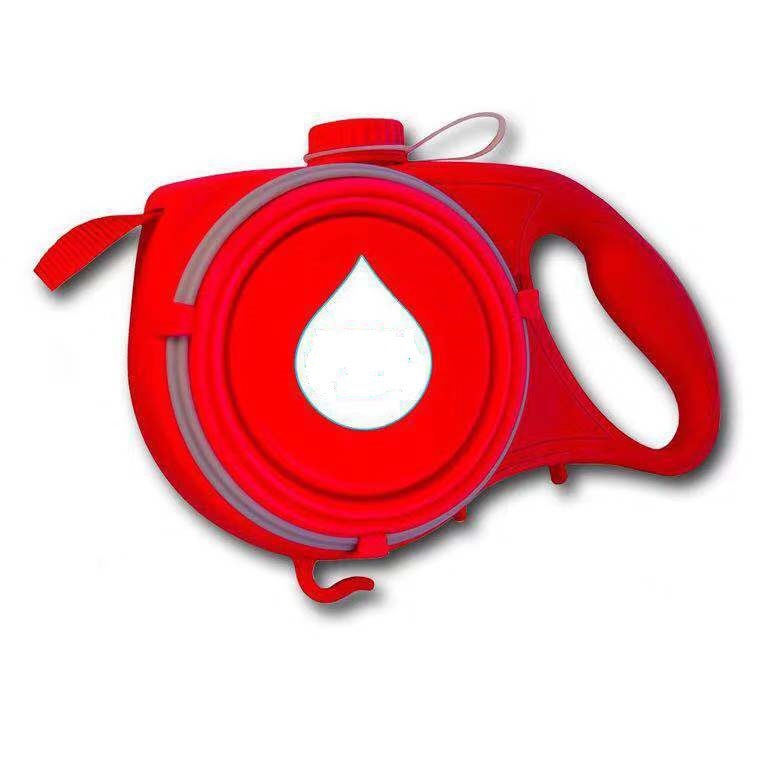 Multifunctional Portable Pet Leash Water Bottle Holder