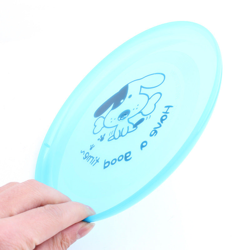 Silicone Flying Disc Interactive Chew Pet Training Toy