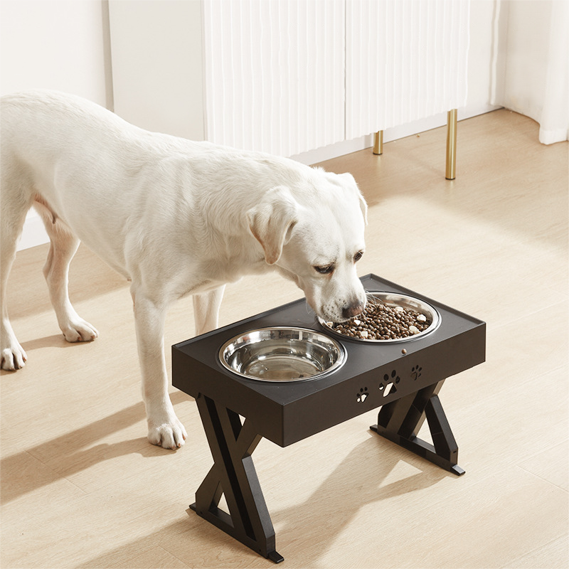 Stainless Steel Folding Pet Feeder Bowl Durable Portable Design