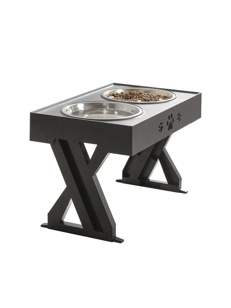 Stainless Steel Folding Pet Feeder Bowl Durable Portable Design