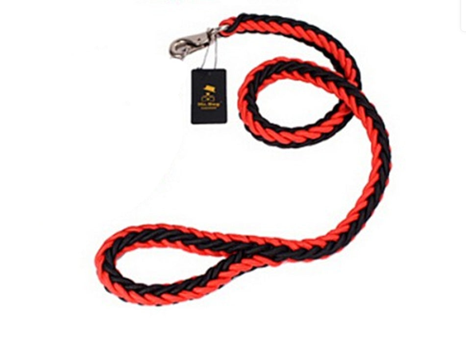 Eight Strand Braided Pet Walking Leash Durable Control Lead