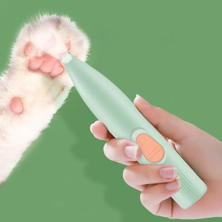 Pet Rechargeable Paw Grooming Trimmer Ergonomic Hair Removal Tool