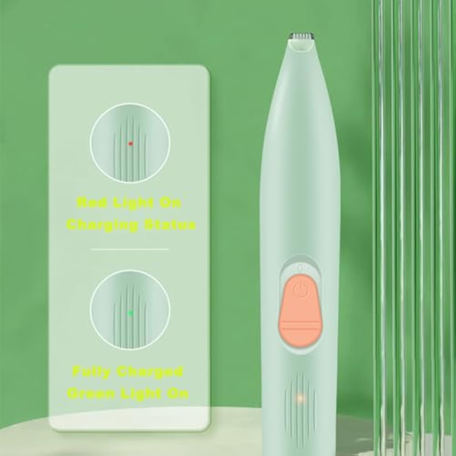 Pet Rechargeable Paw Grooming Trimmer Ergonomic Hair Removal Tool