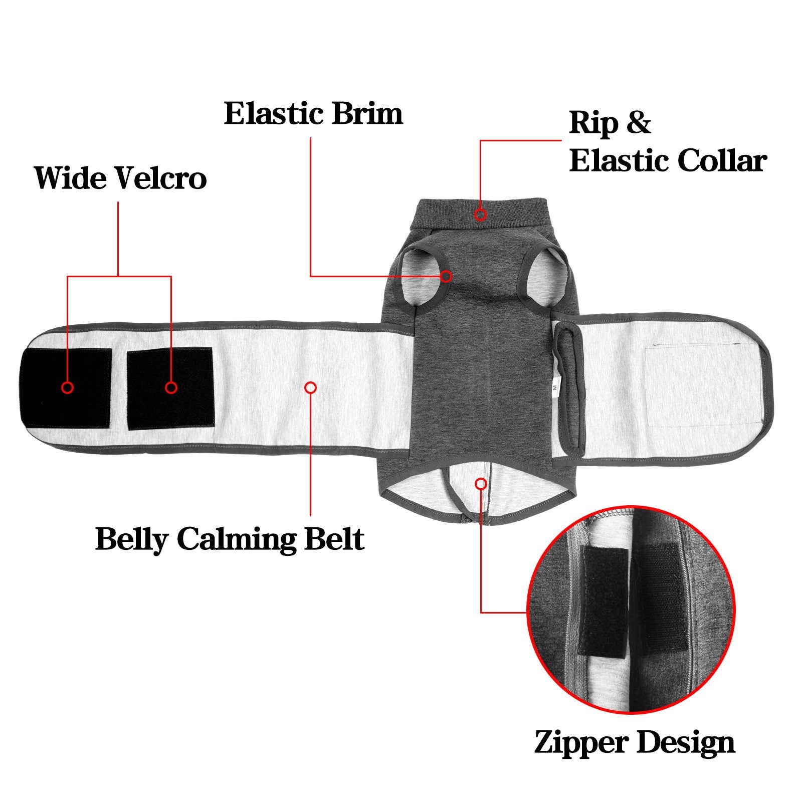Polyester Comfort Cotton Double Layer Pet Jacket Apparel