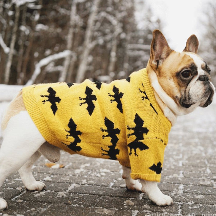 Warm Core Spun Yarn Pet Sweater Apparel