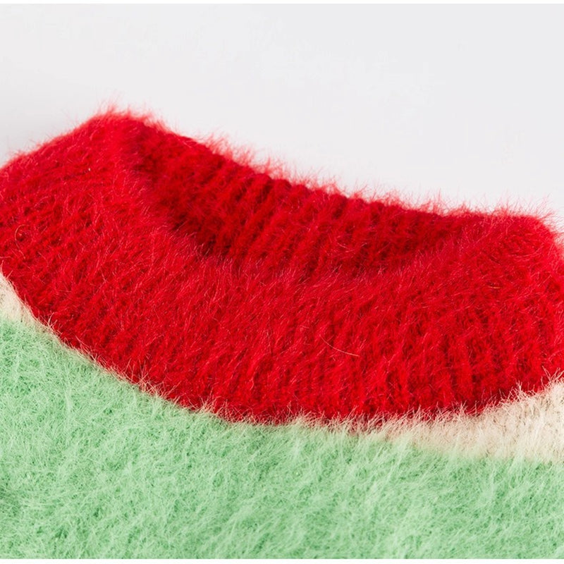 Autumn Winter Cartoon Striped Parent-Child Pet Sweater Clothing