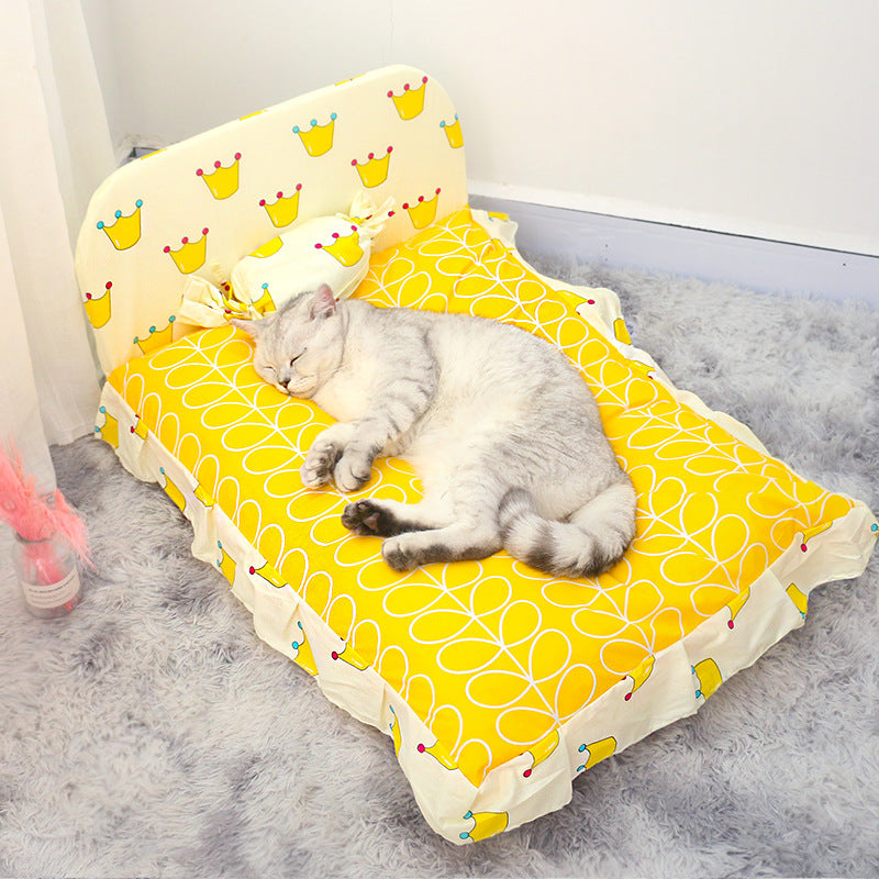 Small Pet Bed Soft Cozy Sleeping Mat