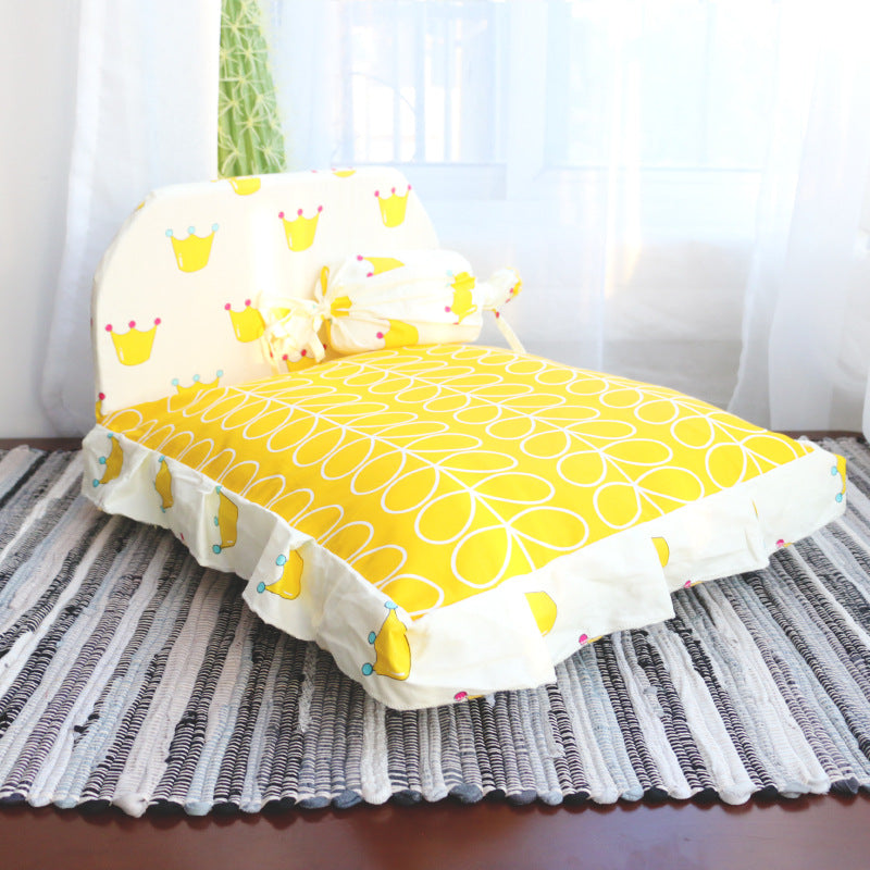 Small Pet Bed Soft Cozy Sleeping Mat