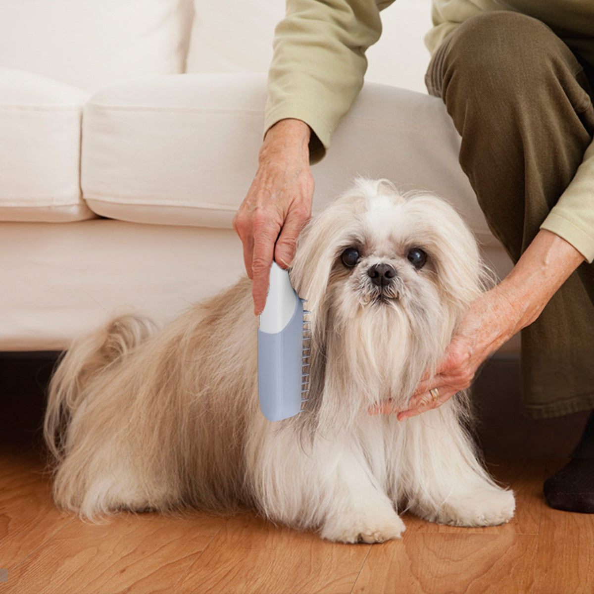 Pet Silicone Massage Grooming Cleaning Hair Removal Brush