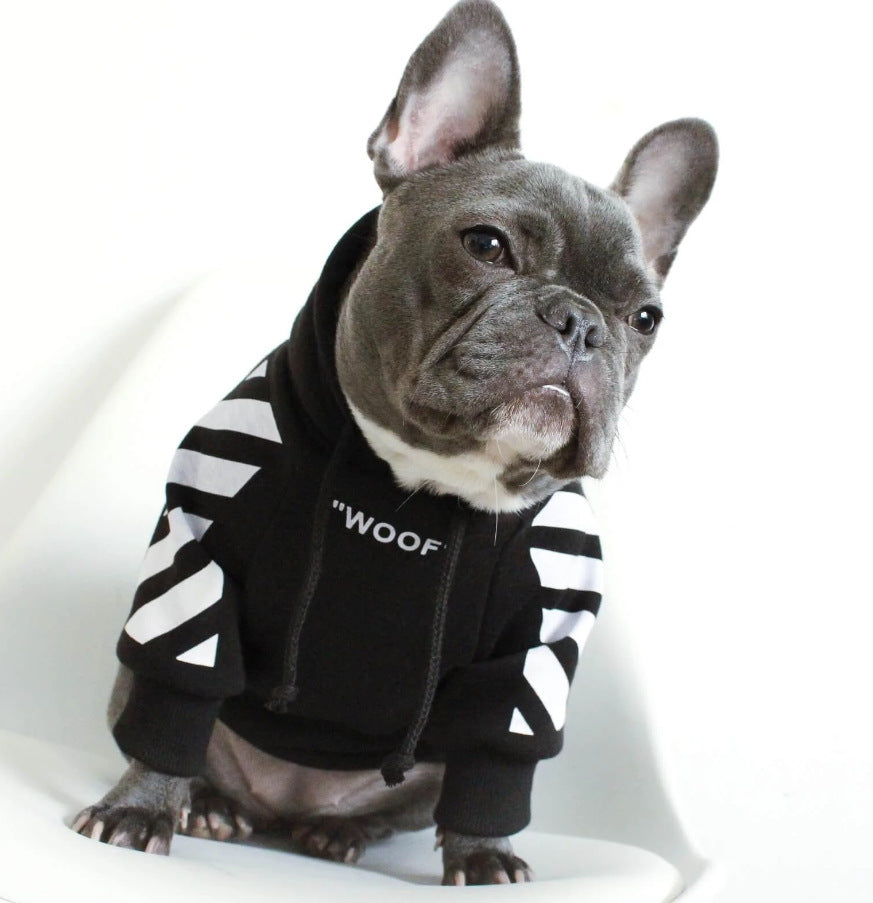 Three Stripe Fashion Pet Sweater Autumn Winter Apparel