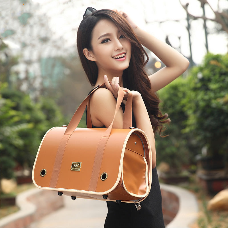 Portable Single Shoulder Pet Backpack Carrier