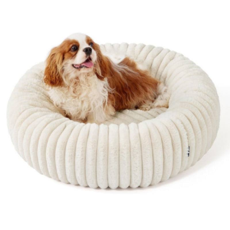 Plush Winter Warm Pet Sleeping Mat Round House Bed