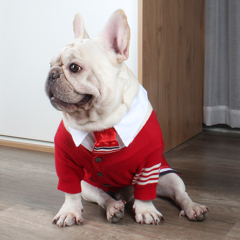Christmas Autumn Winter Pet Sweater Festive Clothing Outfit