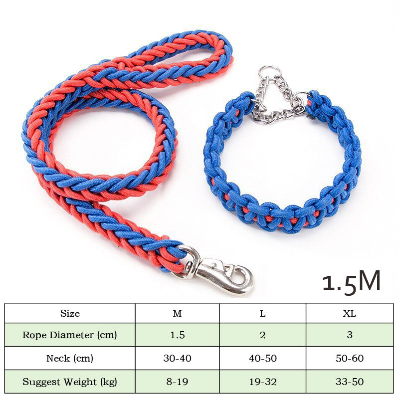 Heavy Duty Pet Nylon Braided Training Walking Leash