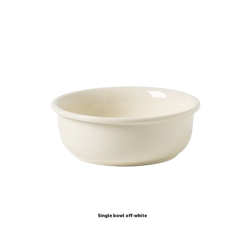 Ceramic Double Pet Feeding Bowl Food And Water Dish