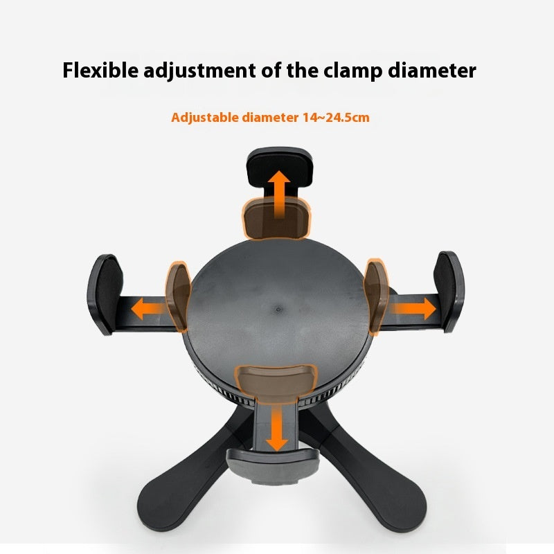 Adjustable Height Anti-Tumble Pet Bowl Bracket Stand