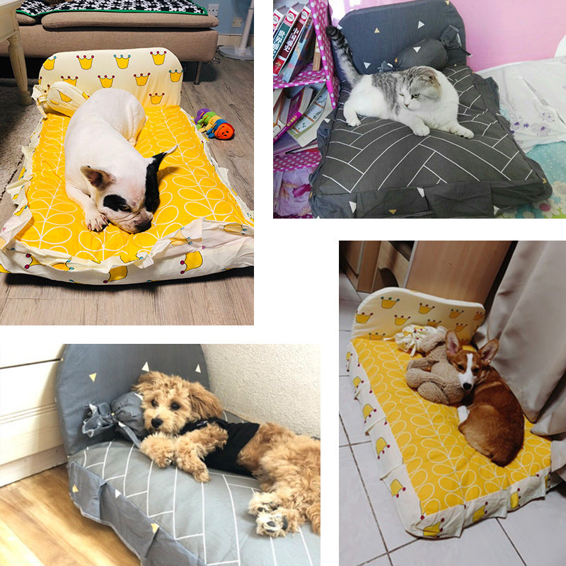 Small Pet Bed Soft Cozy Sleeping Mat