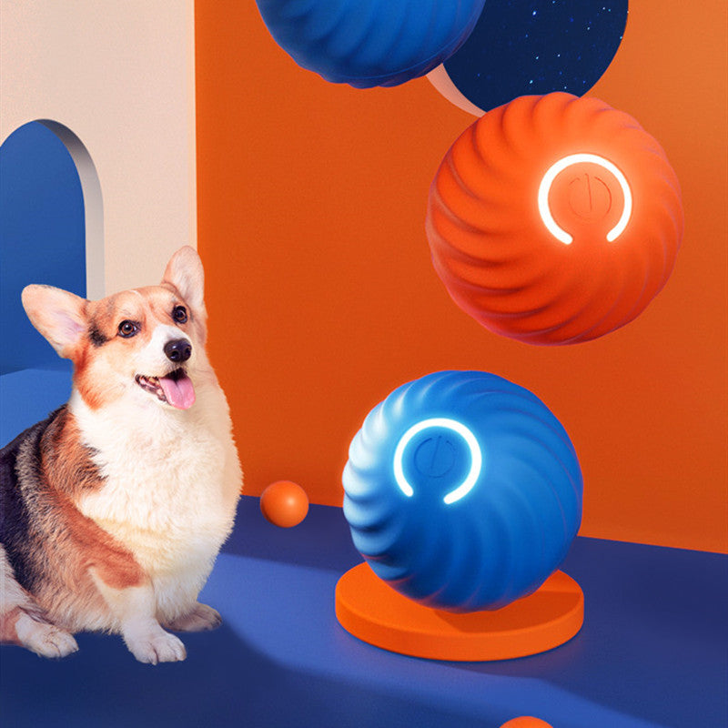 Durable Rubber Chew Ball Interactive Pet Training Toy
