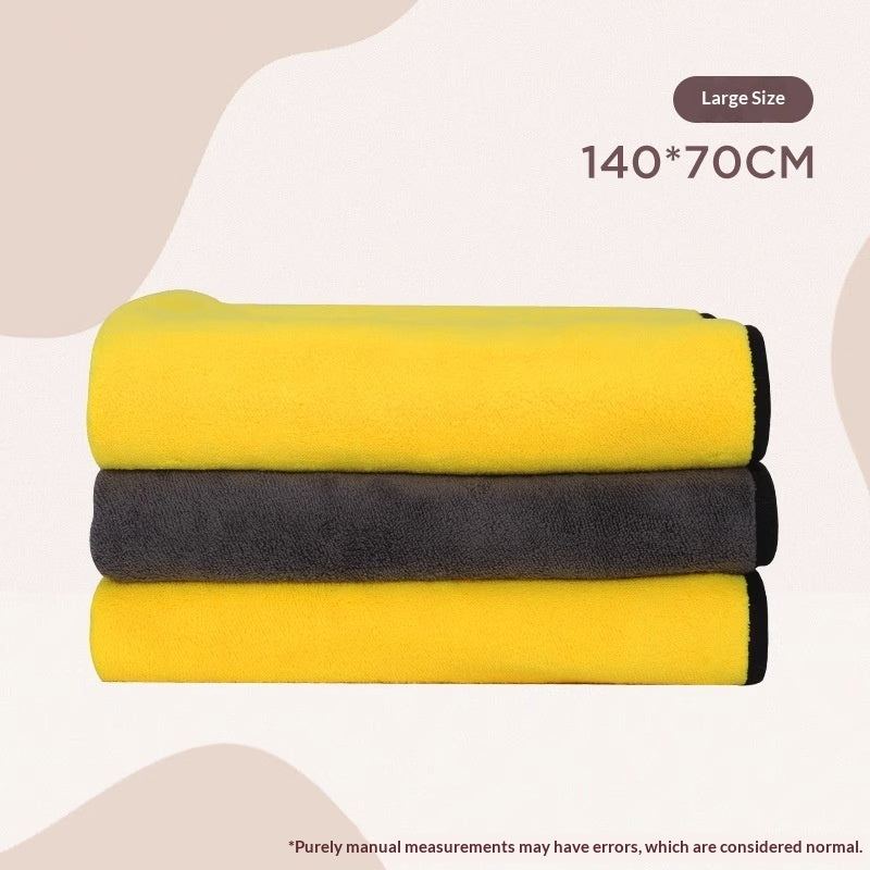 Super Absorbent Pet Quick Dry Bath Towel Bathrobe