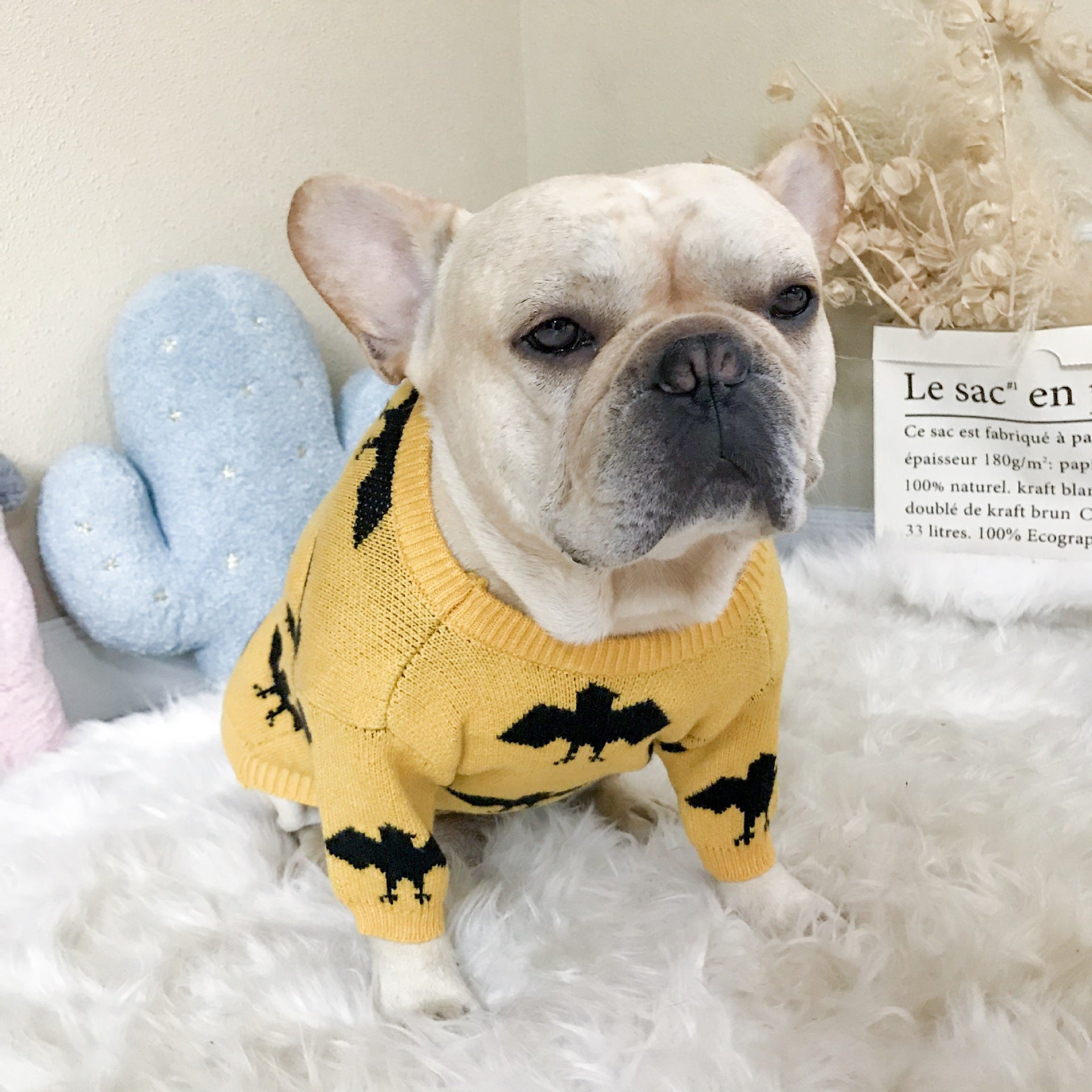 Warm Core Spun Yarn Pet Sweater Apparel