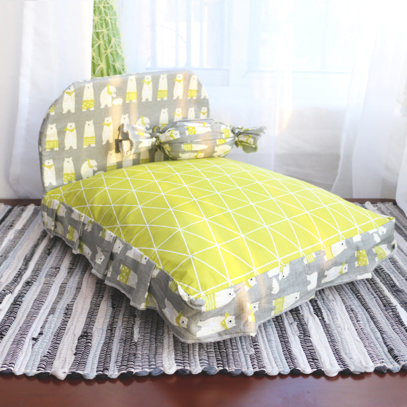 Small Pet Bed Soft Cozy Sleeping Mat