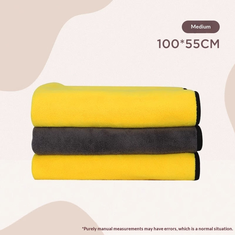 Super Absorbent Pet Quick Dry Bath Towel Bathrobe