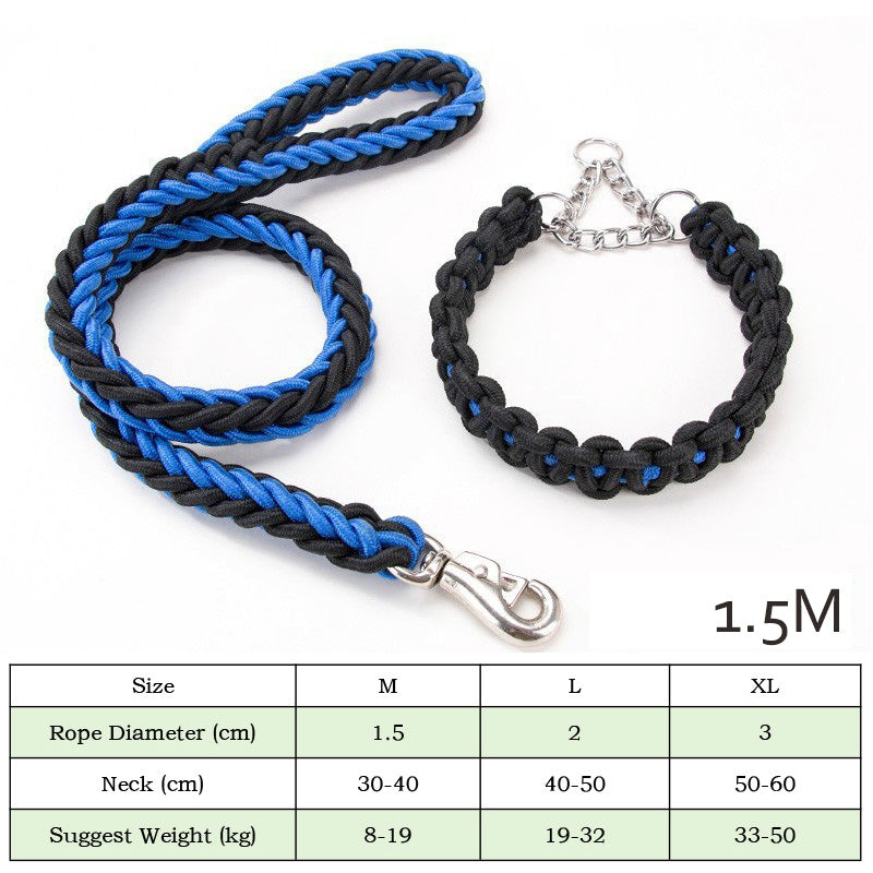 Heavy Duty Pet Nylon Braided Training Walking Leash