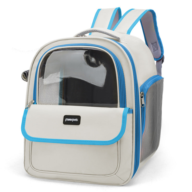 Breathable Portable Pet Shoulder Backpack Travel Bag