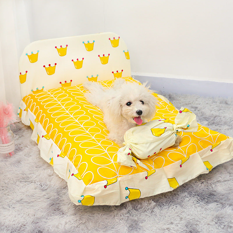 Small Pet Bed Soft Cozy Sleeping Mat