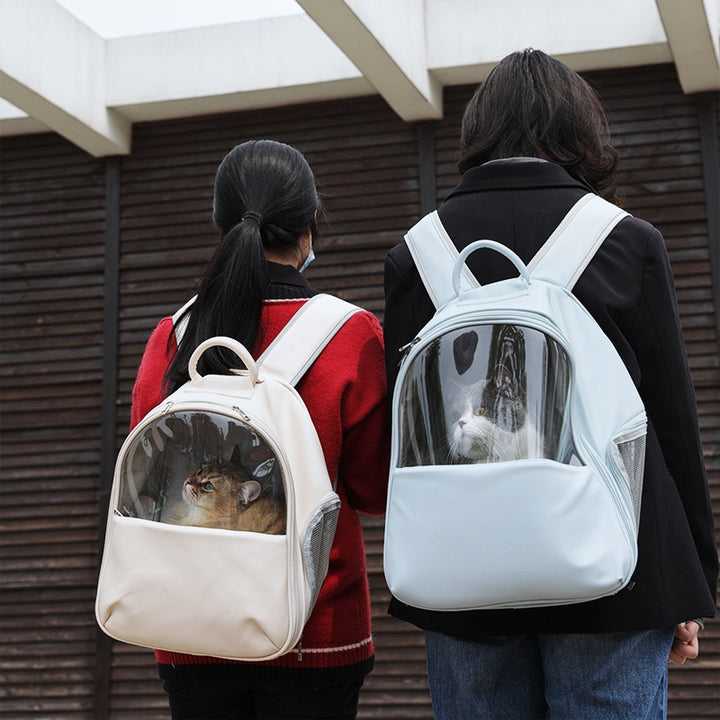 Climate-Control Ventilated Space Capsule Pet Backpack Travel Bag