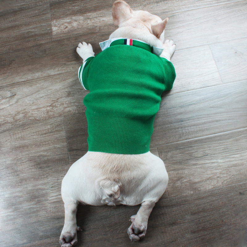 Christmas Autumn Winter Pet Sweater Festive Clothing Outfit