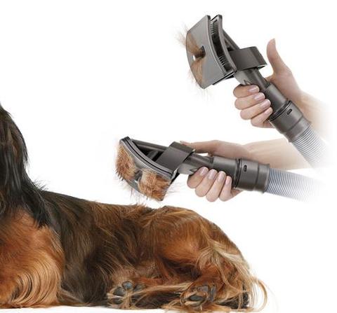 Pet Grooming Brush Vacuum Cleaner Attachment Hair Removal Tool