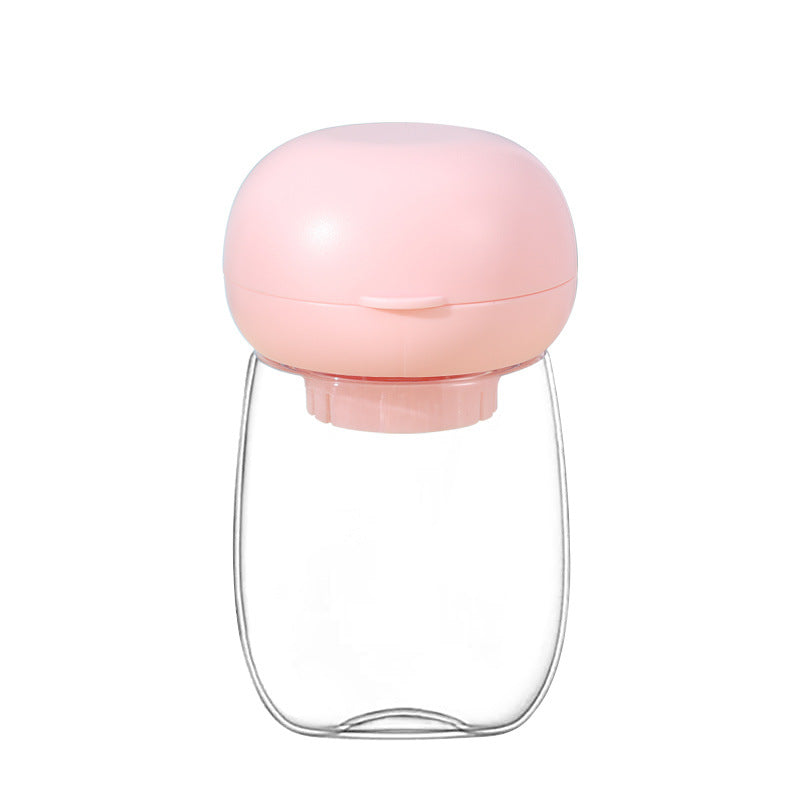 Portable Pet Water Bottle Travel Feeding Cup Lanyard Bowl