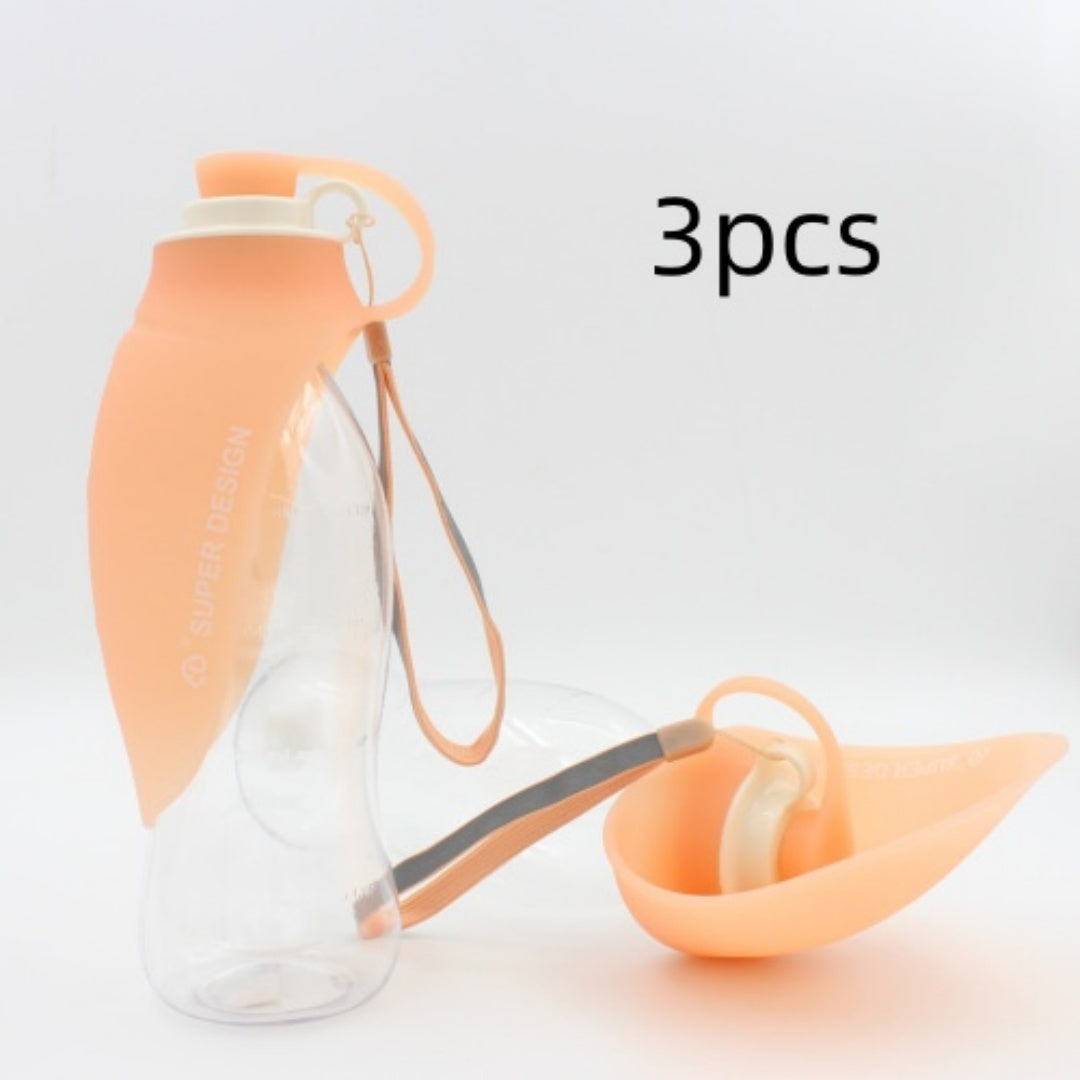 Portable Leak Proof Pet Water Dispenser Bowl Bottle