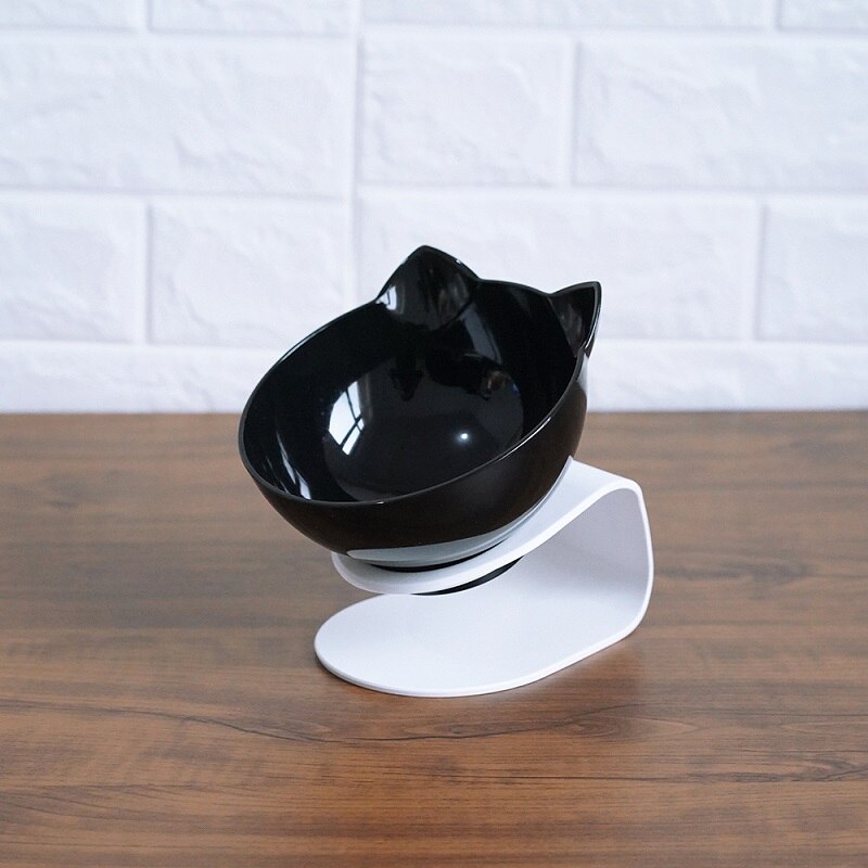 Non Slip Double Raised Pet Feeder Bowl With Stand