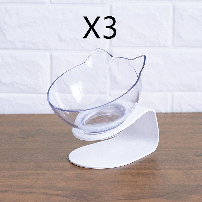 Non Slip Double Raised Pet Feeder Bowl With Stand